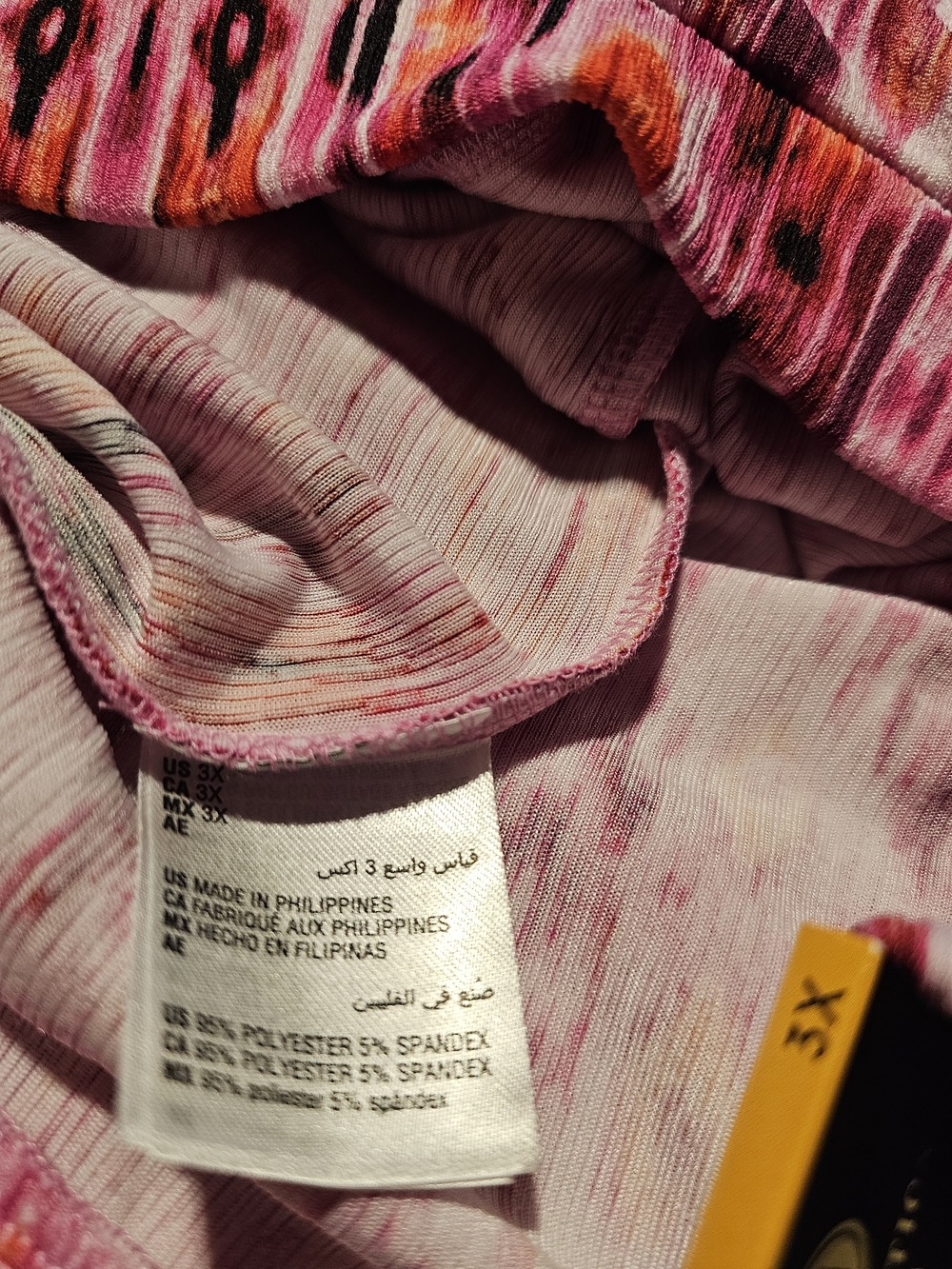 Vibrant Pink Patterned Maxi Wide Leg pants - Picture 5 of 9